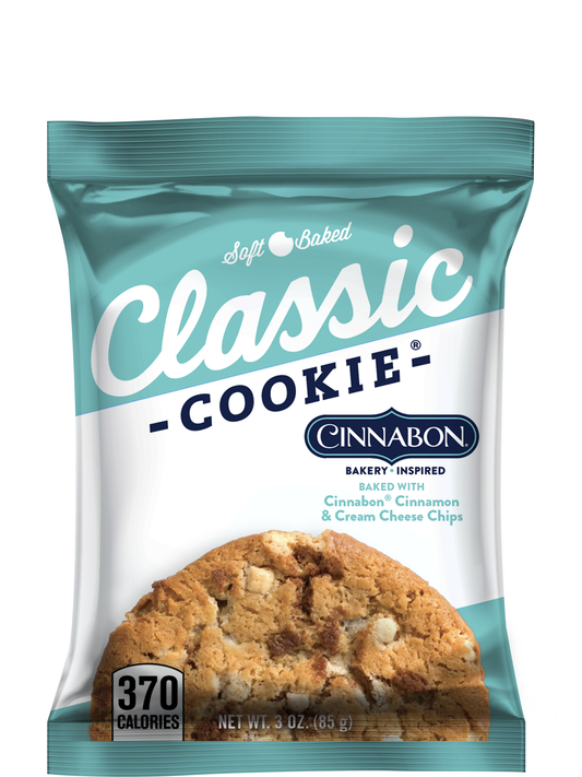 Classic Cinnabon Cookie  8 count box - Amish Country Snacks