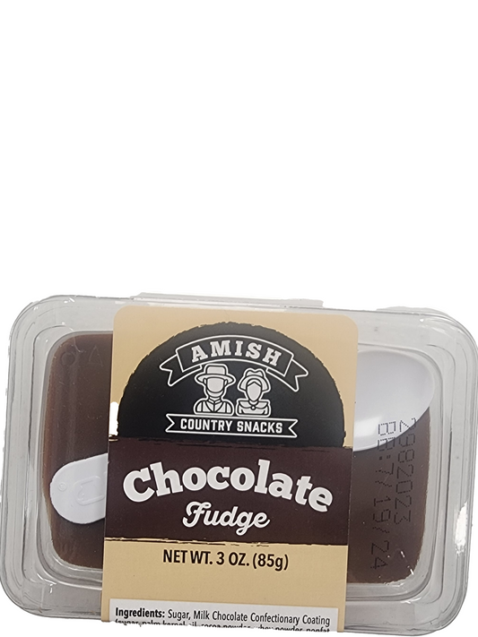 Amish Chocolate Fudge Individually Wrapped - Amish Country Snacks