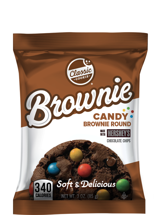 Classic Brownie Round 8 count box - Amish Country Snacks