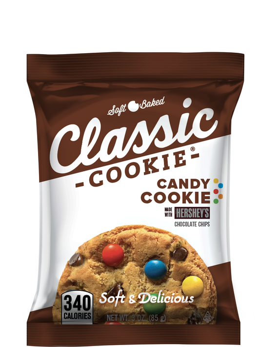Classic M&M Chocolate Chip Cookie 8 count box - Amish Country Snacks