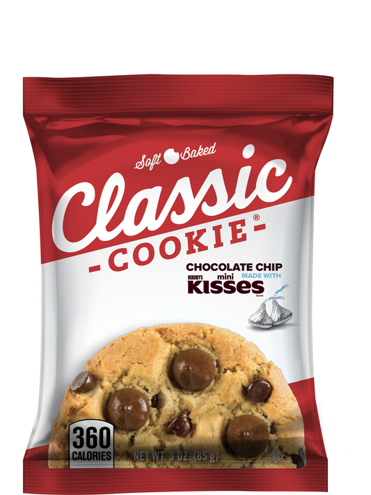 Classic Chocolate Chip Hershey Cookie  8 count box - Amish Country Snacks