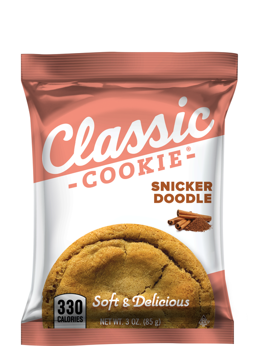Classic Snickerdoodle Cookie 8 count box - Amish Country Snacks