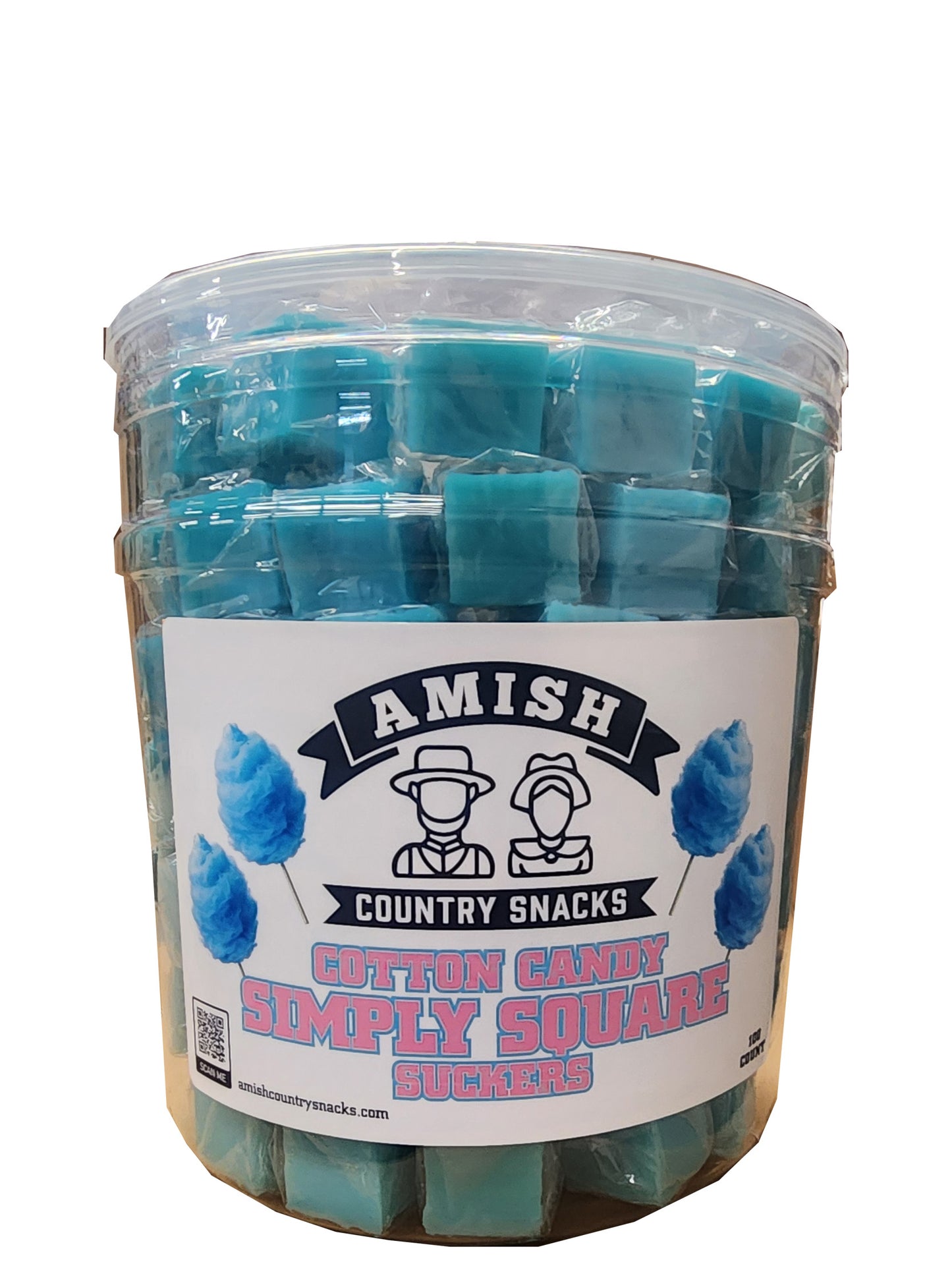 Amish Cotton Candy Pops Bucket - Amish Country Snacks