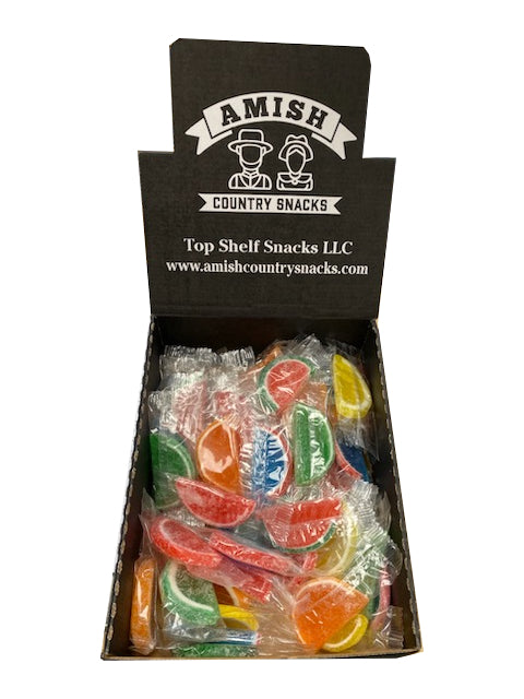 Amish Fruit Slices 72 count box - Amish Country Snacks
