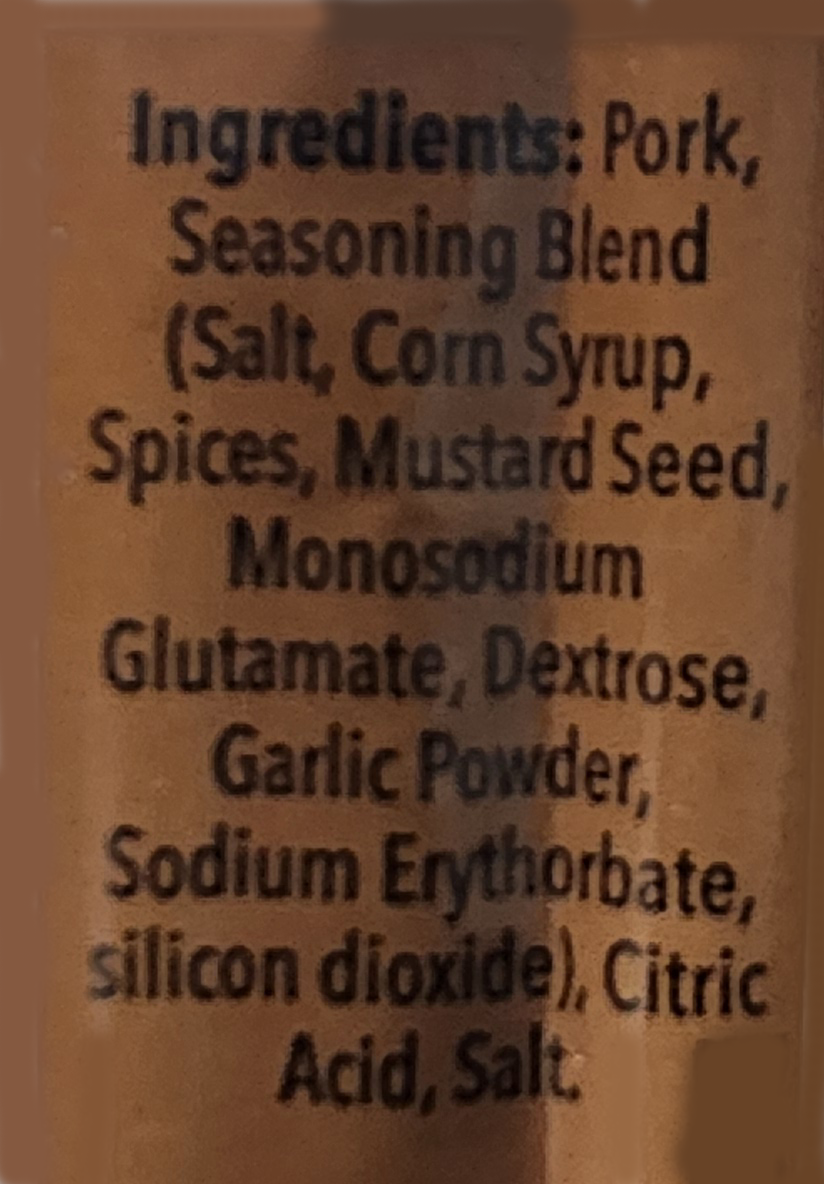 Butcher Cut Hickory Meat Stick 4 oz - Amish Country Snacks