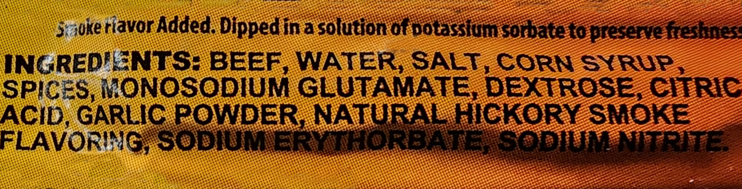 Amish "HOT" Beef Sticks 24 count box - Amish Country Snacks