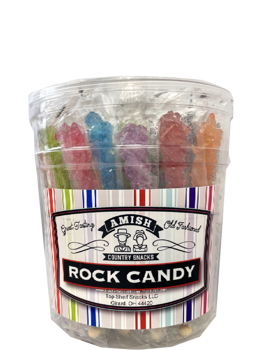 Amish Rock Candy  36 count bucket - Amish Country Snacks