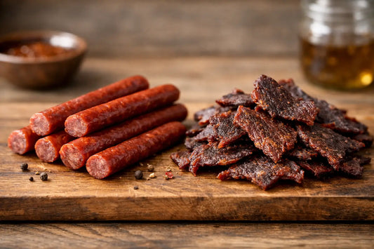 Beef Sticks vs Jerky: What’s the Difference?