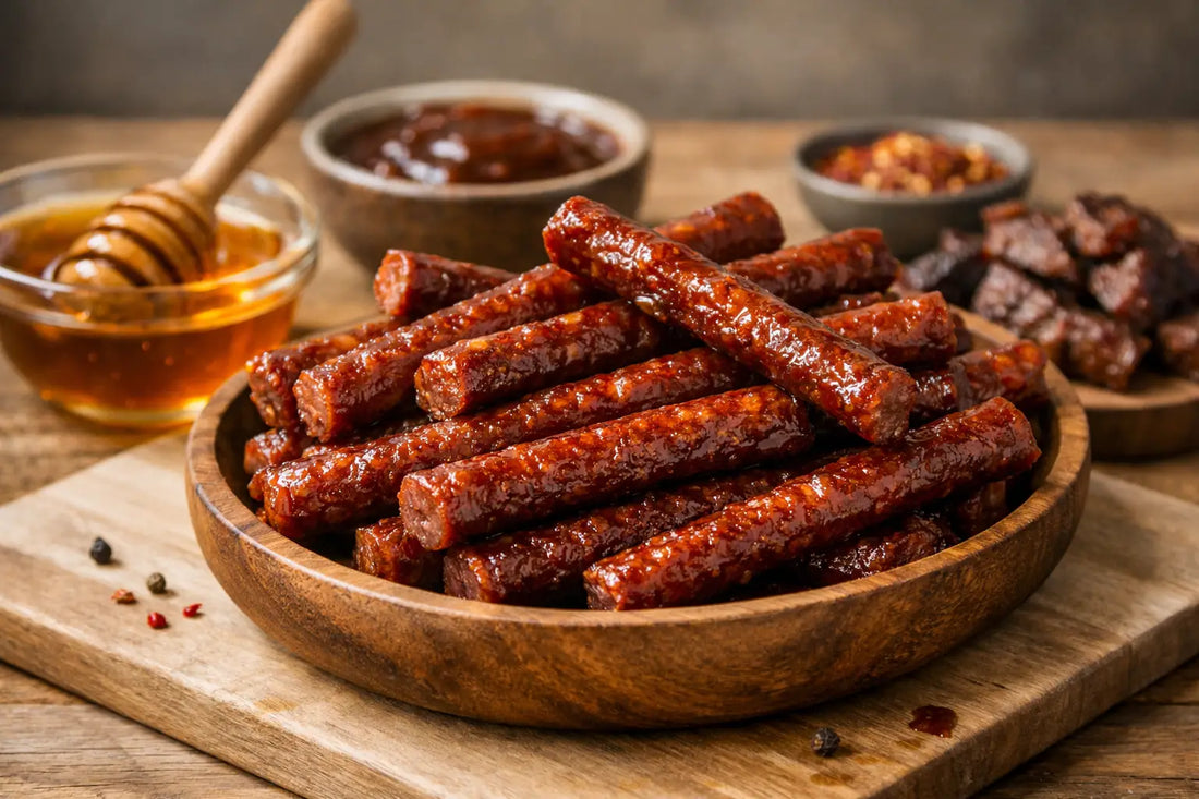 Honey BBQ Beef Sticks That Hit the Spot