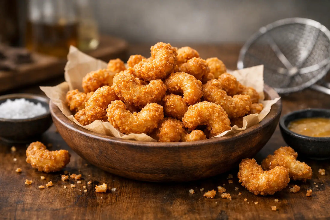 Deep Fried Cashews That Bring Big Crunch