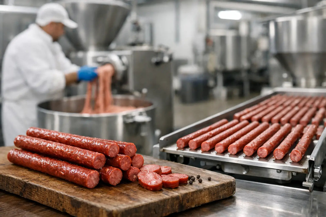 How Are Meat Sticks Made?