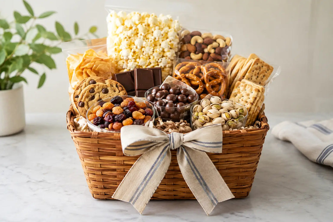 A Guide to Snack Gift Baskets That Feel Generous