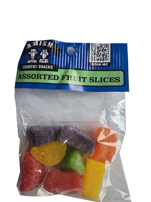 Asst. Fruit Slices 12 bags - Amish Country Snacks