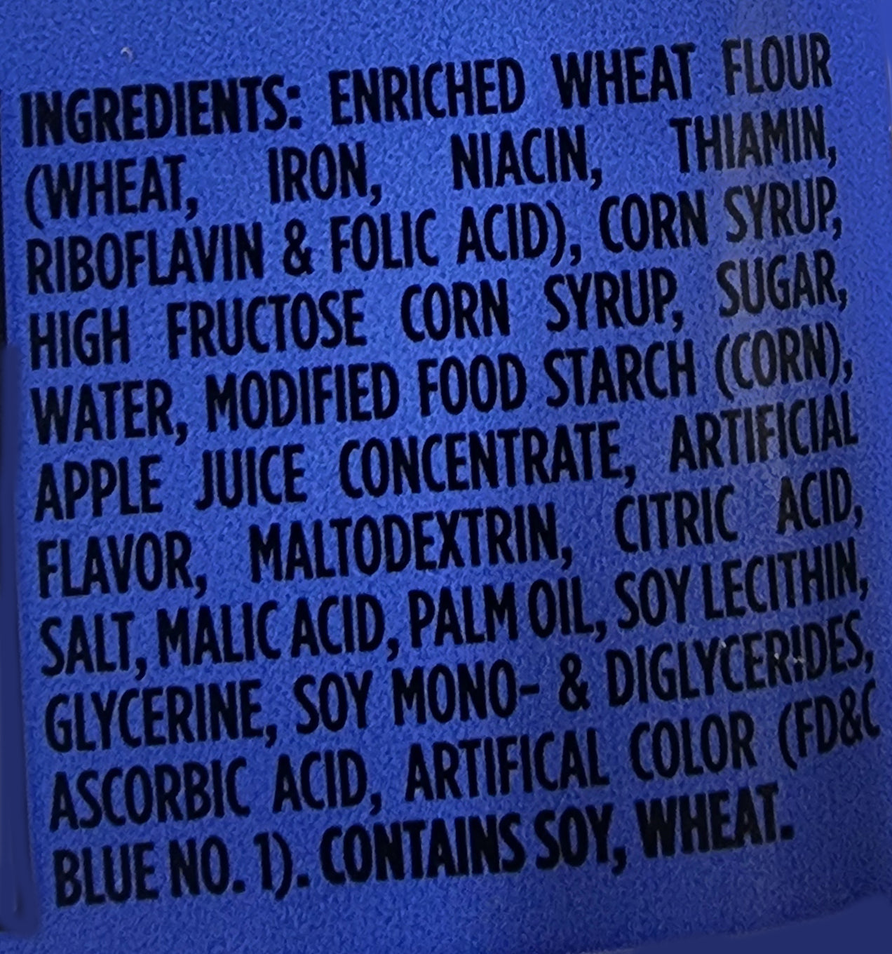 Blue Raspberry Licorice  8 oz bag - Amish Country Snacks