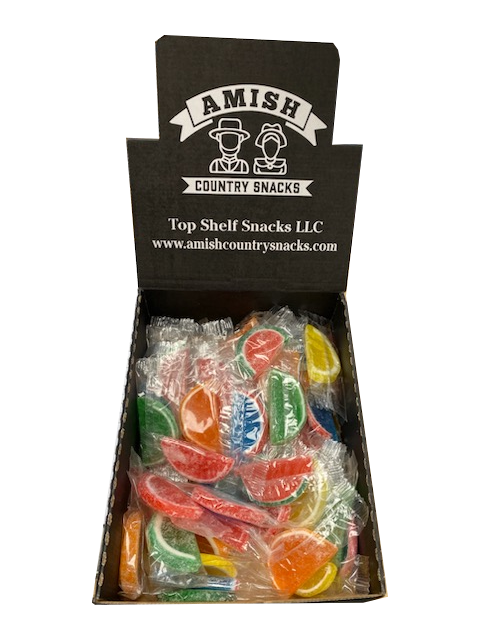 Amish Fruit Slices 72 count box