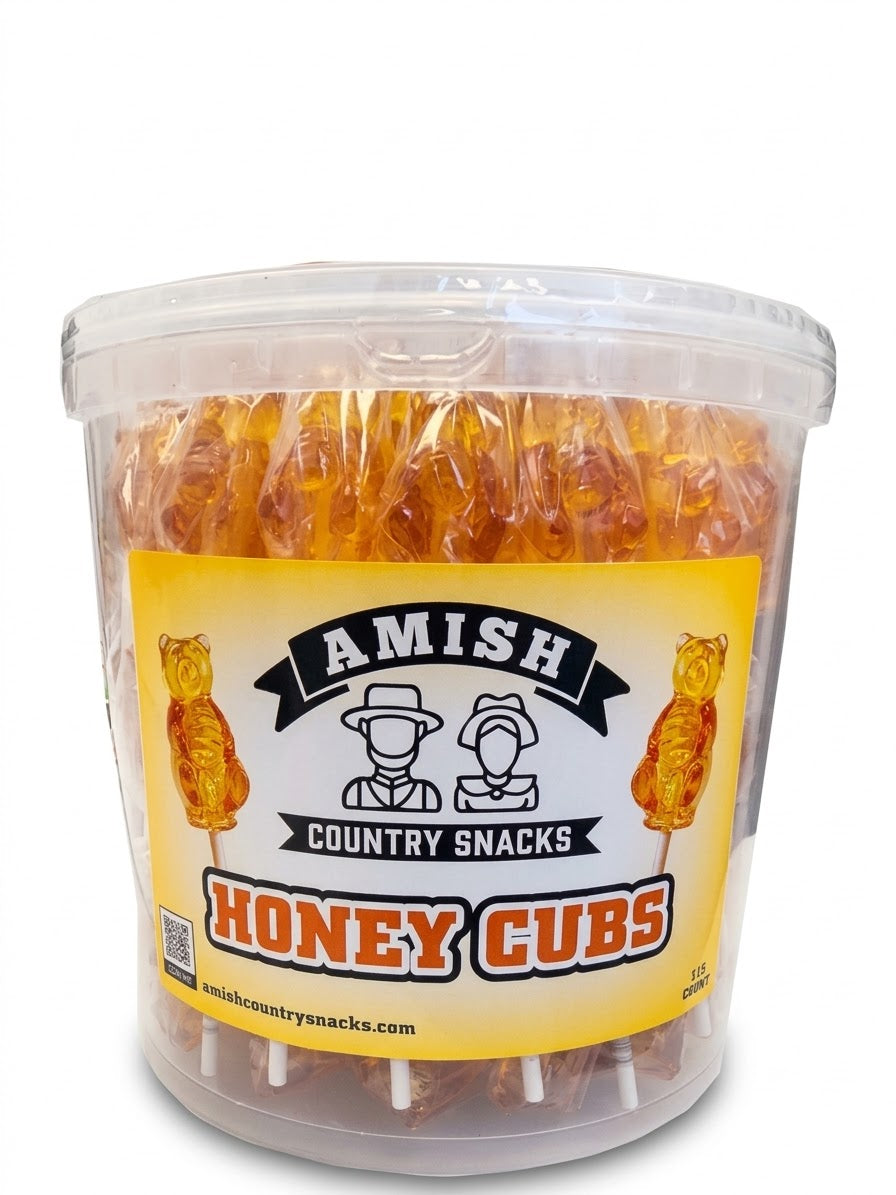 Honey Cub - 1 bucket
115 ct - Amish Country Snacks