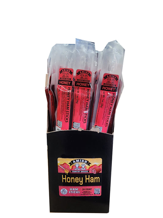 Amish Honey Ham Sticks - 1 caddy - Amish Country Snacks