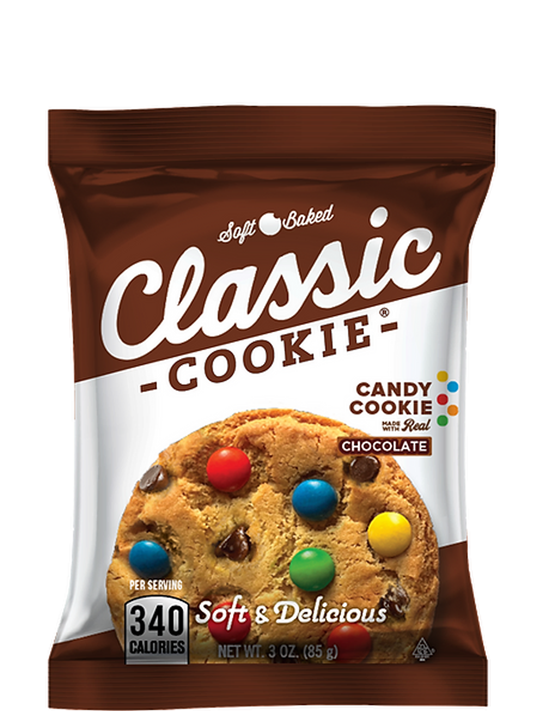 Classic Candy Chocolate Chip Cookie 8 count box