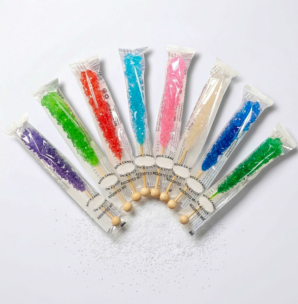 Amish Rock Candy - individual suckers - Amish Country Snacks