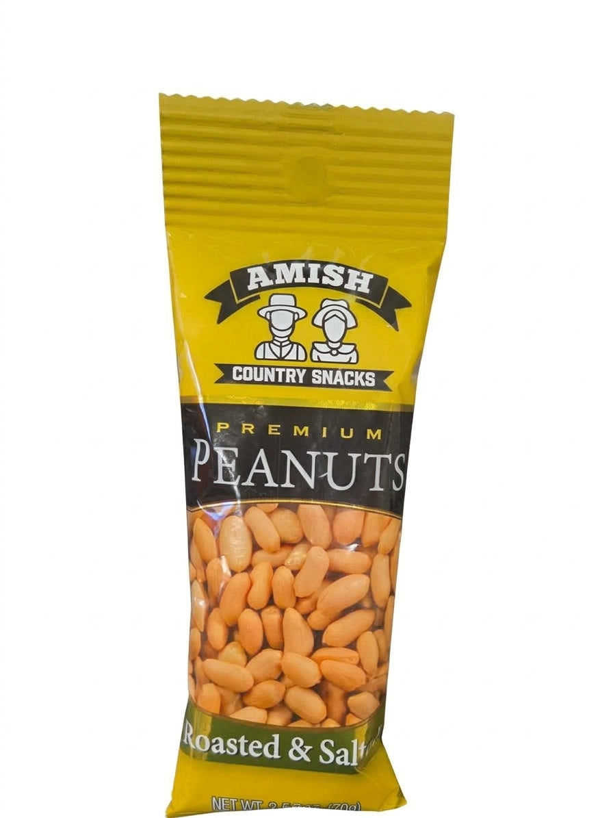 Amish Tube Peanut Individual Bag - Amish Country Snacks