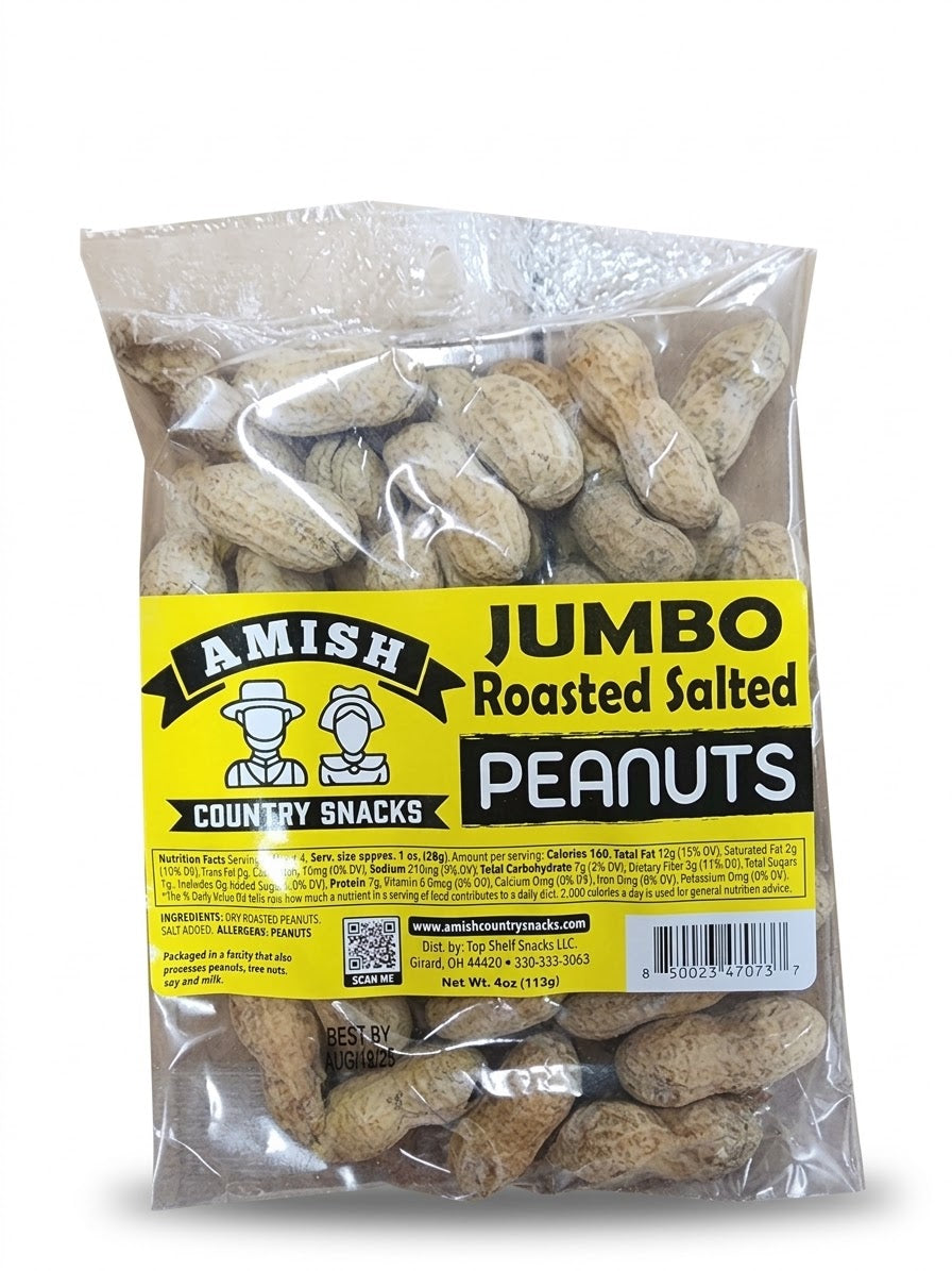 Amish Shell Peanuts - Amish Country Snacks